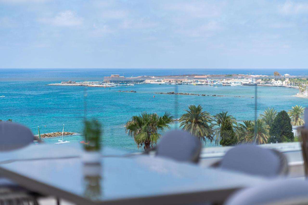 Waterside Sea View Apartments Pafos Dış mekan fotoğraf
