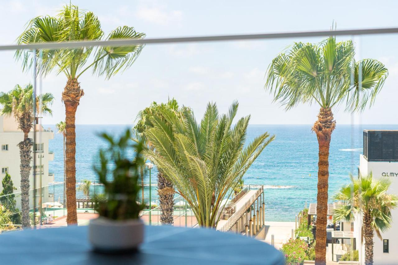 Waterside Sea View Apartments Pafos Dış mekan fotoğraf