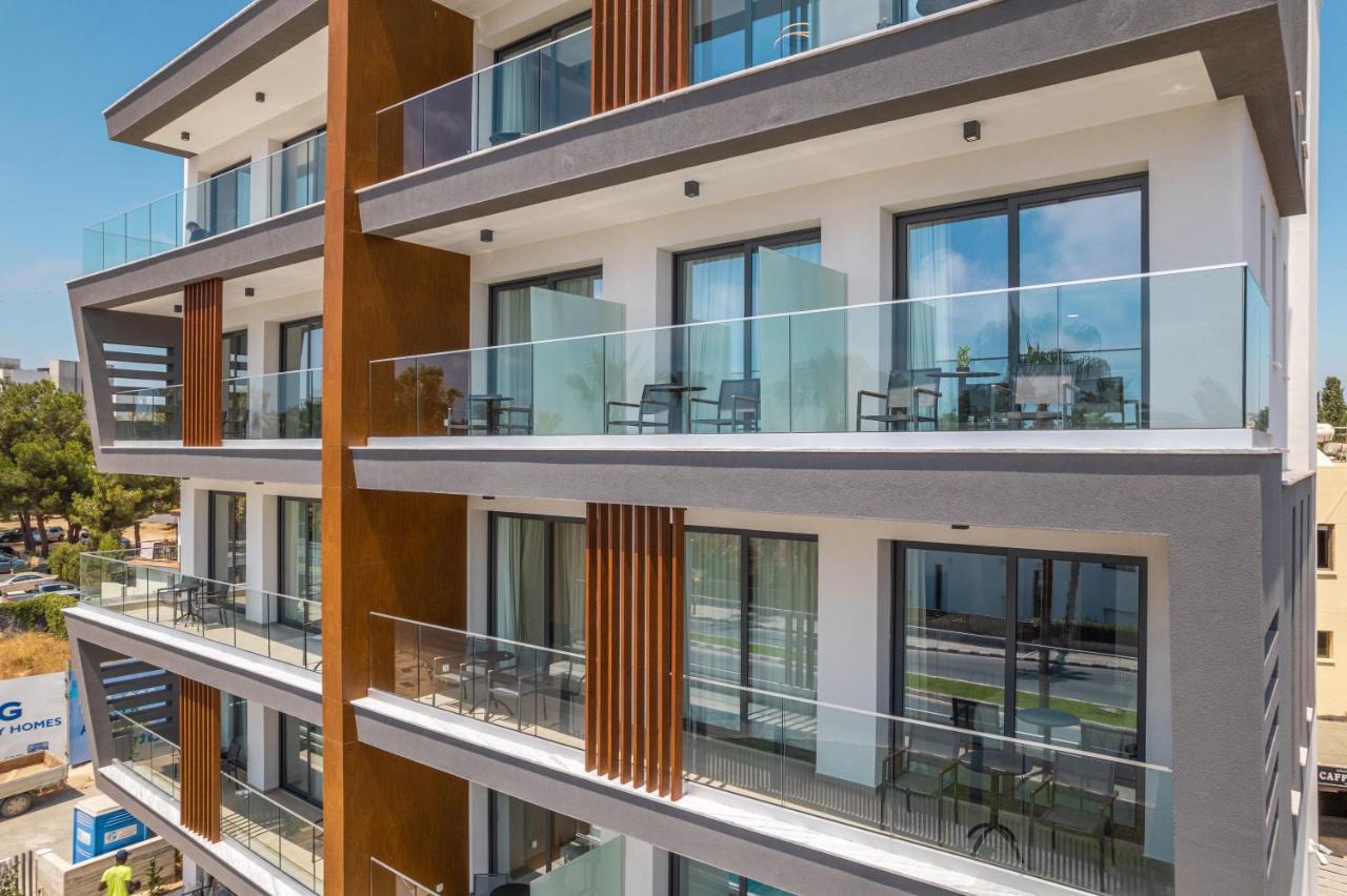 Waterside Sea View Apartments Pafos Dış mekan fotoğraf