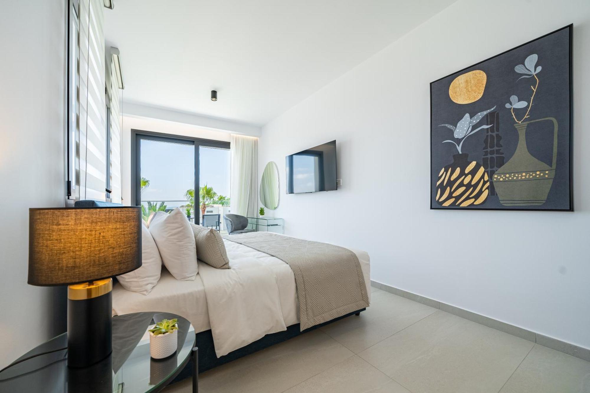 Waterside Sea View Apartments Pafos Dış mekan fotoğraf